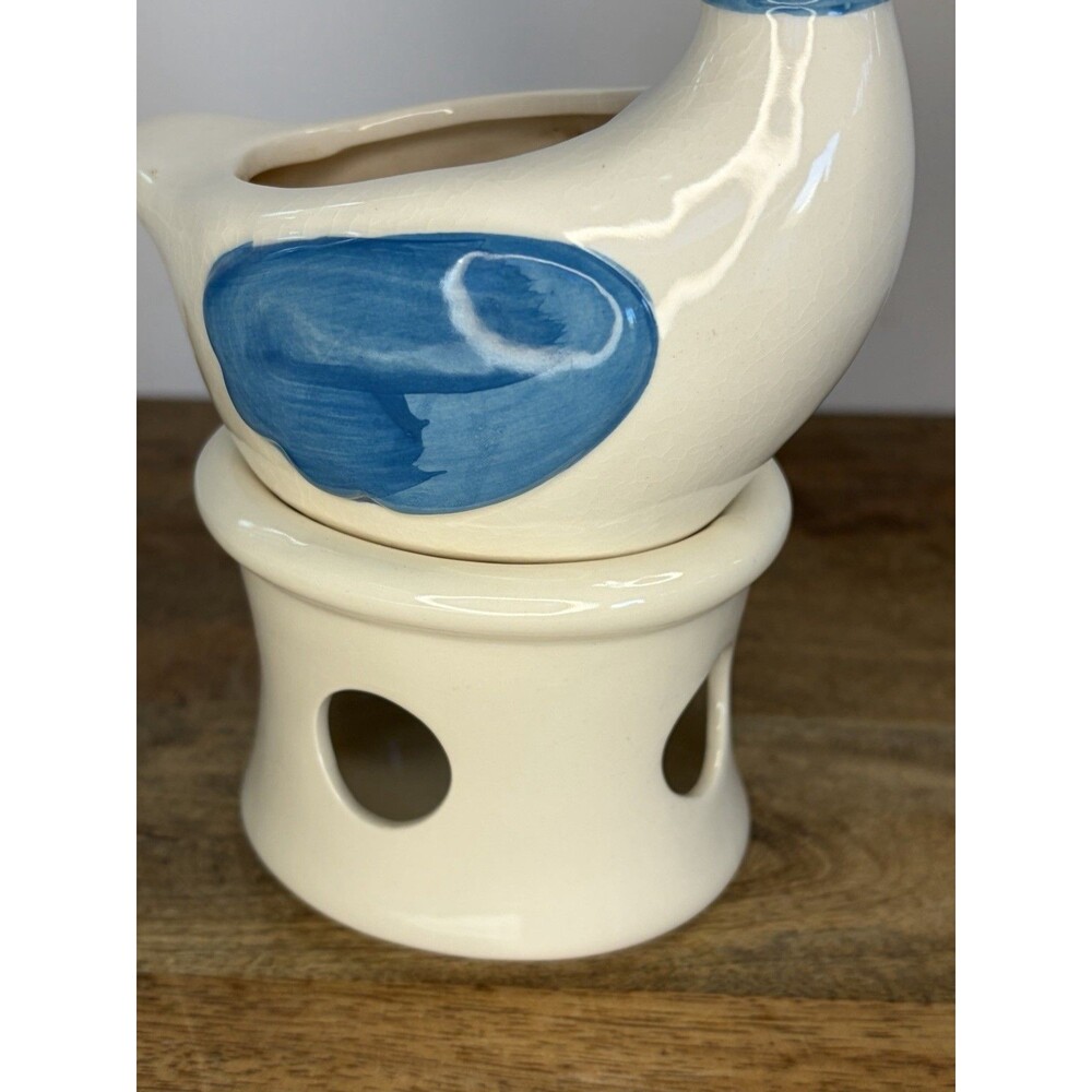 Vintage Goose Tea Light Wax Warmer Rare Grandma Core Geese Duck - Picture 2 of 10
